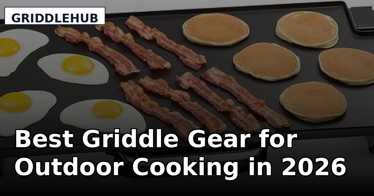 Best Griddle Gear for Outdoor Cooking in 2026