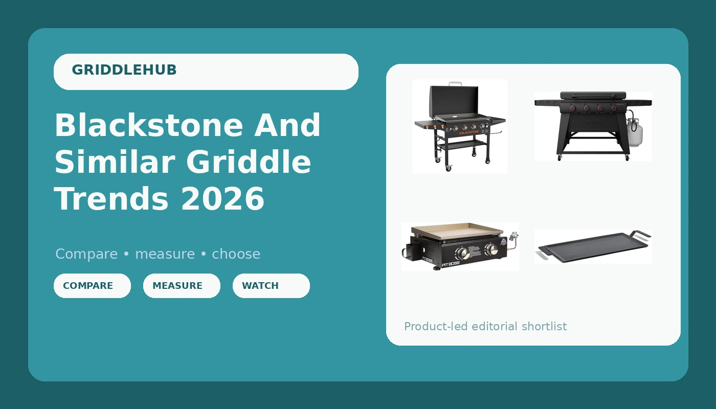 Blackstone And Similar Griddle Trends 2026 - GriddleHub review with measurements and honest opinion