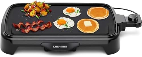 Chefman Electric Griddle with Removable Temperature Control (B0C4ZTPS2X)