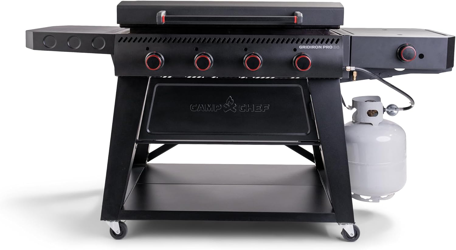 Camp Chef Gridiron Pro 36 Flat-Top Grill with Side Burner