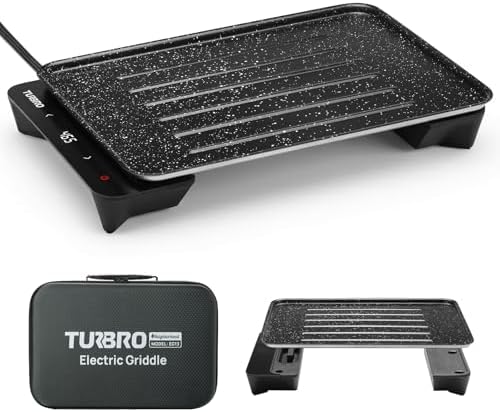 TURBRO EG13 Portable Electric Griddle (B0G7XQLX8S)